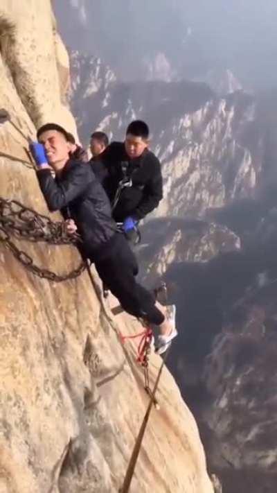 Regretting his decision