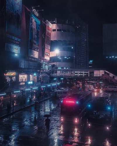 I made this animation of Alabang Terminal dahil sobrang init at sana tag-ulan na ulit