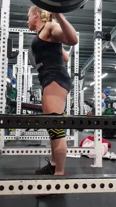 120kg squats preparing for my powerlifting comp. My bodyweight 67kg