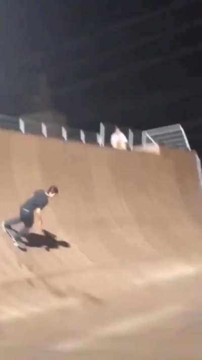 Yuto Horigome vert footage.