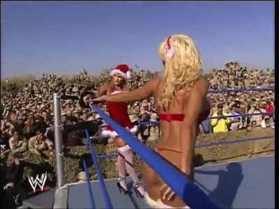 Torrie Wilson-Christmas Bikini Contest