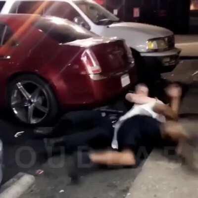 Resisting arrest and pulling a gun