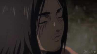 Eren call AC130 and blows sh*t up