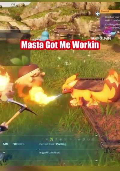 Work ain’t finishing itself now