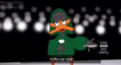 Penith in the car dwoor