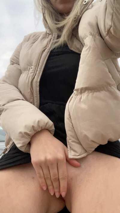 You just caught me naked on your car, what's the first word you'll tell?