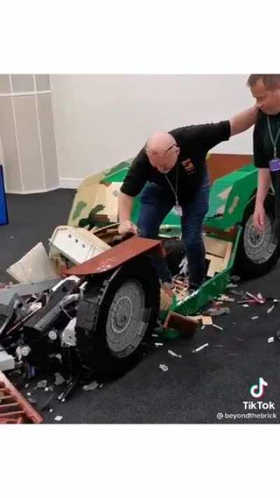 Photo Inside a lego car