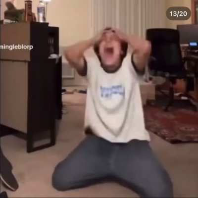 I’ve never seen this full clip in motion, only ever the still frame. I thought this was AI at first.