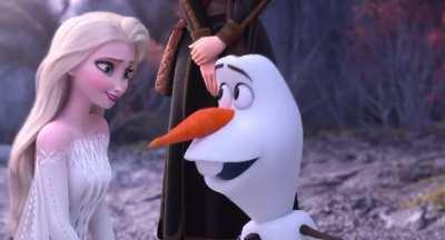 In this scene, Olaf asked Elsa if they were finished, and Elsa replied, “No, we're done.” But now, with Frozen 3 on the horizon...