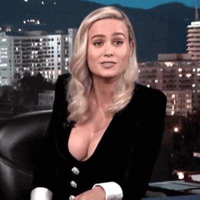 Brie Larson is a busty goddess