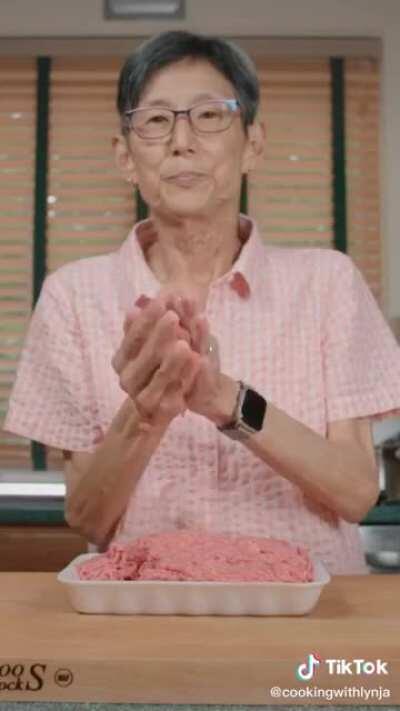 Grandma whips up a Travy Patty