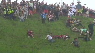 WCGW When trying to catch the cheese