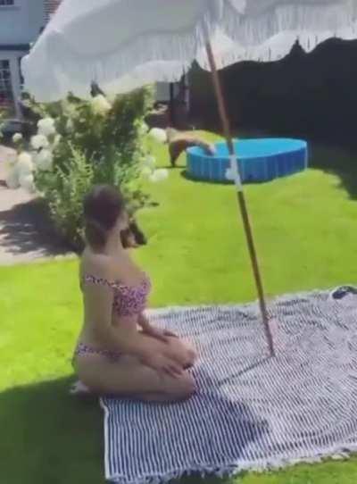 Garden bikini (not the best quality as it got deleted)