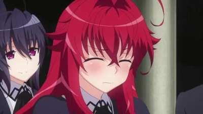 Embarrassed Rias