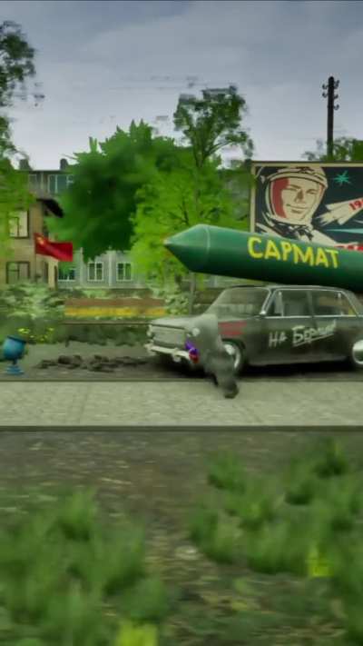 A game about Vatnik, in which he tries to restore the USSR!