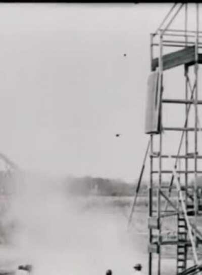 High diving on a horse