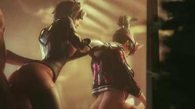 Mercy & Kiriko (Sage of Osiris) [Overwatch]