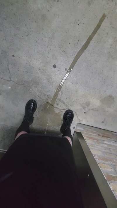 Public pee outside the elevator