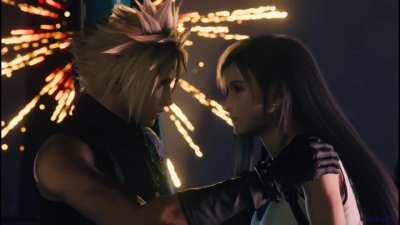 Cloud and Tifa - Battlefield 