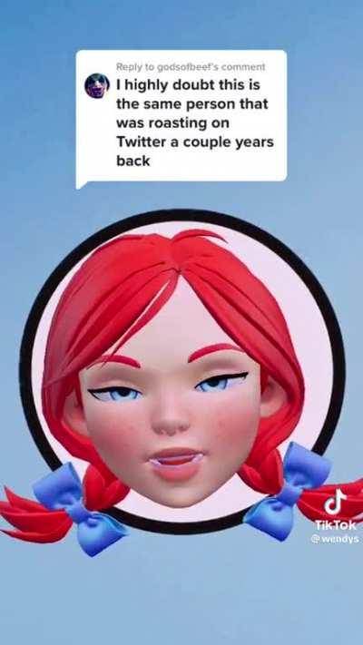 This is the most savage thing I've ever seen Wendy's do 