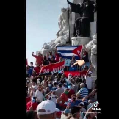 Protests in Cuba and Western Media being debunked... Source: As mentioned in the video