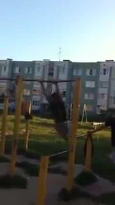 How to break your arms on a bar