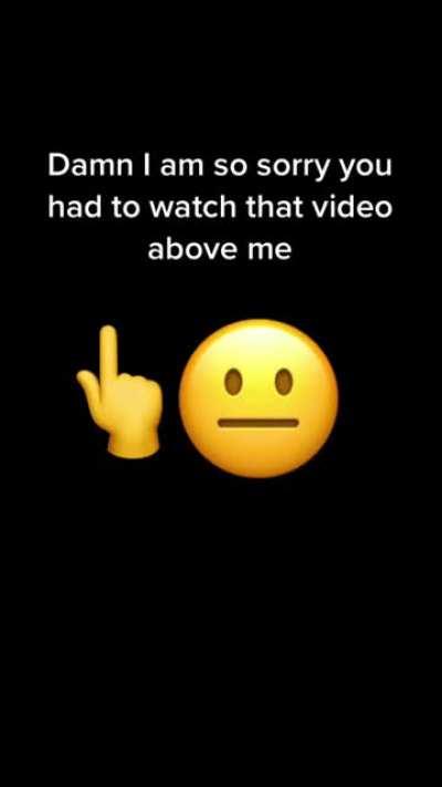 I'm so sorry 😐