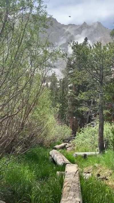I was hiking Mt. Whitney when a 5.8 earthquake shook the world and caused a huge rockslide. Yesterday, June 24, 2020