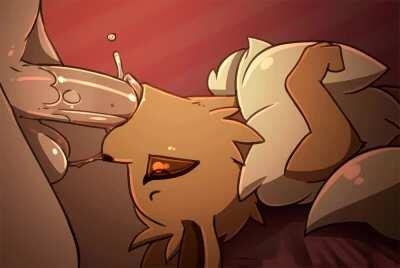 Eevee Loves A Good Throat Fuck [MF] (eto ya)