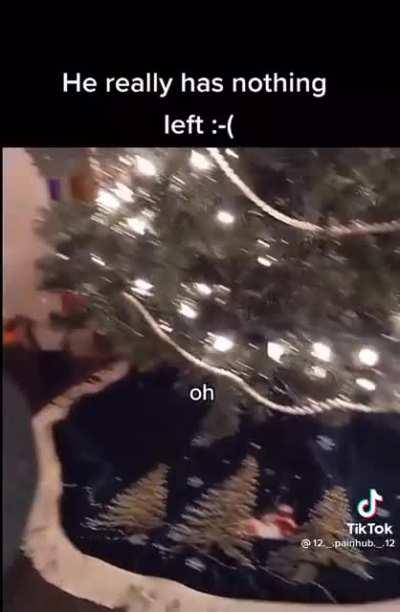 Some people just have nothing left