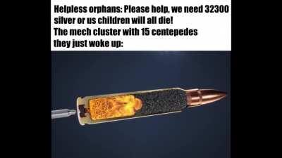 I swear this game just WANTS me to wake up mech clusters