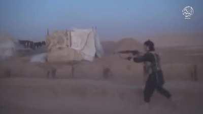 Campaign of the Banner 2 - Wilayat al-Barakah - GoPro footage of ISIS attacking an outpost [December, 2017]