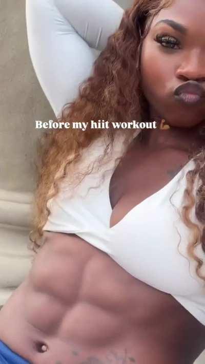 Before my hiit workout