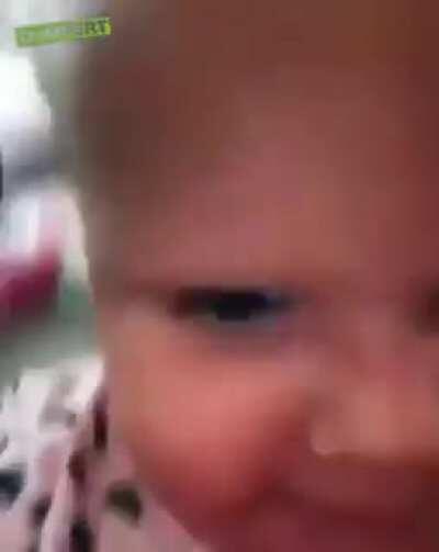 Mommy is making a video.