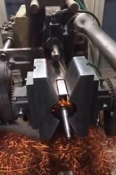 An electric motor winder