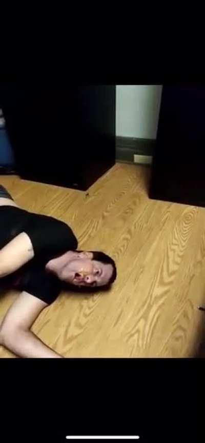 Guy smokes K2 in NJ halfway house and this ensues.