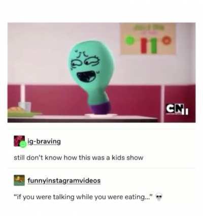 Thanks, I hate vegetables