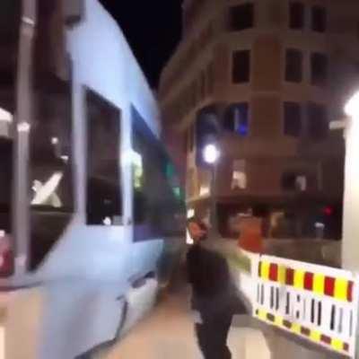 Alright, lemme chase a bus