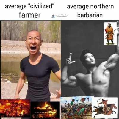 why yes, we are northern barbarians. How could you tell?