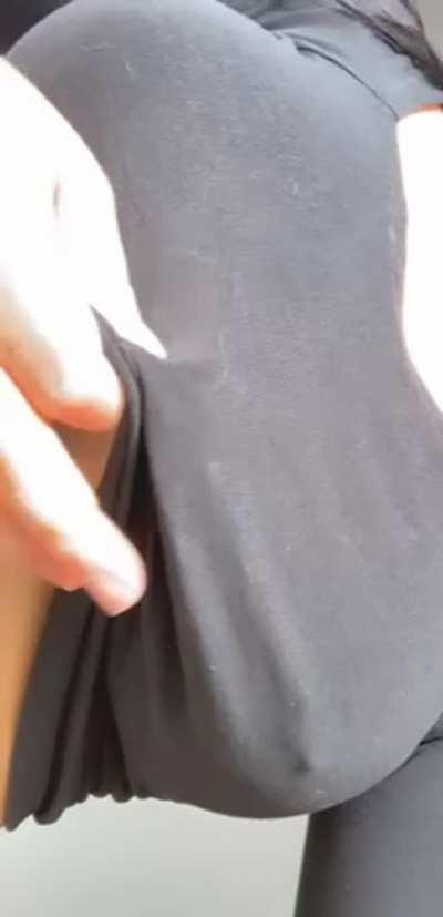 Watch my huge titties pop out... 😜