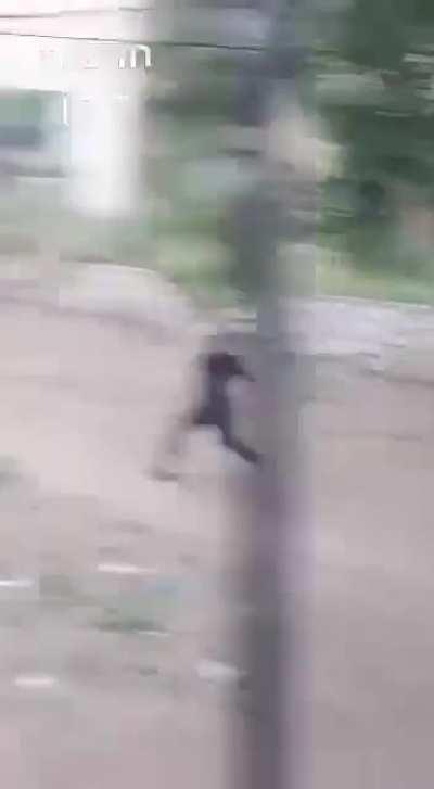 Also Lod few hours ago... -settlers invade Arab neighborhood in Lod, are met with fire-