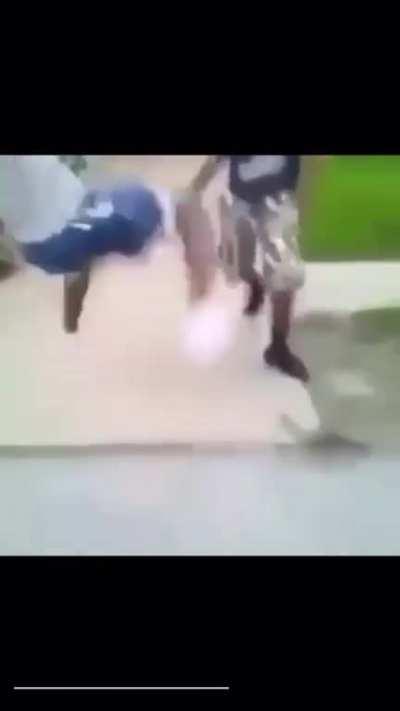 Bro thinks he’s a ninja