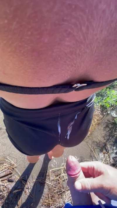 Outdoor cum 😍
