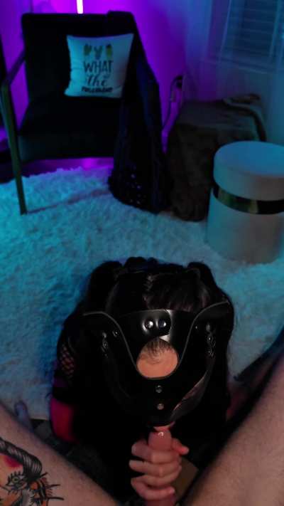 The gagging, the spit, the view, the depth... is it possible to pick a favorite part?