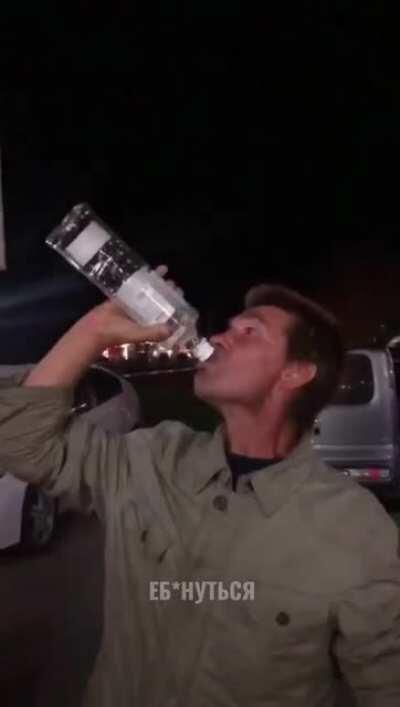 Drinking Russian style