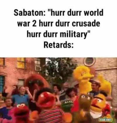 Sabaton more like virginaton
