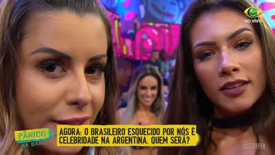 Aricia Silva, Wendy Tavares e Franciele Perão (Panicats)