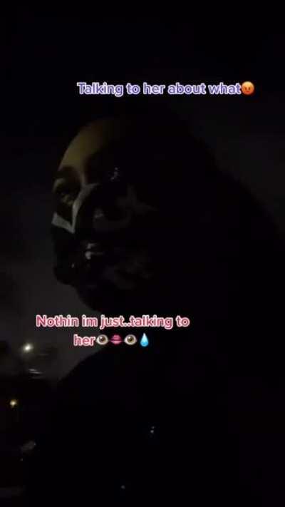 She pretends to be friends with a girl bothered by a creepy guy