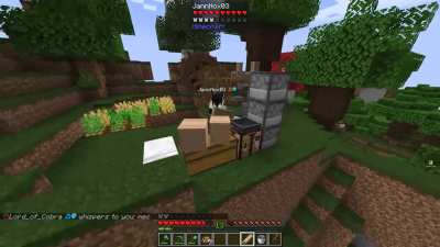 We trolled our friend with cardboard armor