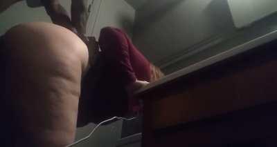 Took this married 50 year old big ass office MILF and showed her why BBC is the best 